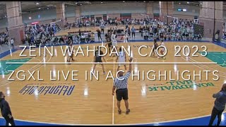 Zein Wahdan - 6'9' - F/C - C/O 2023 - ZGXL Live in AC Highlights