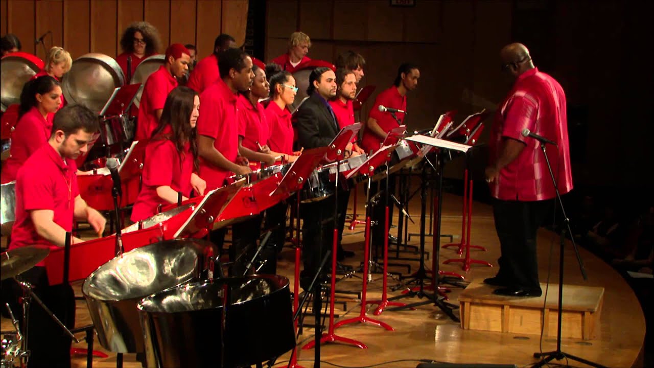 NIU World Steel Band with Dr. Ronnie Wooten - Mendelssohn, adap. Yuko Asada - 'Italian' Symphony