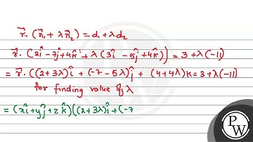 Find the vector equation of the plane passing through the intersection of the planes \( \vec{r} ...