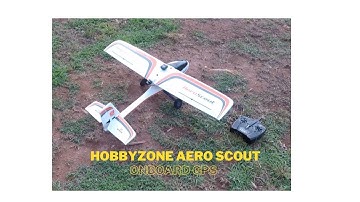 HobbyZone AeroScout Speed Test