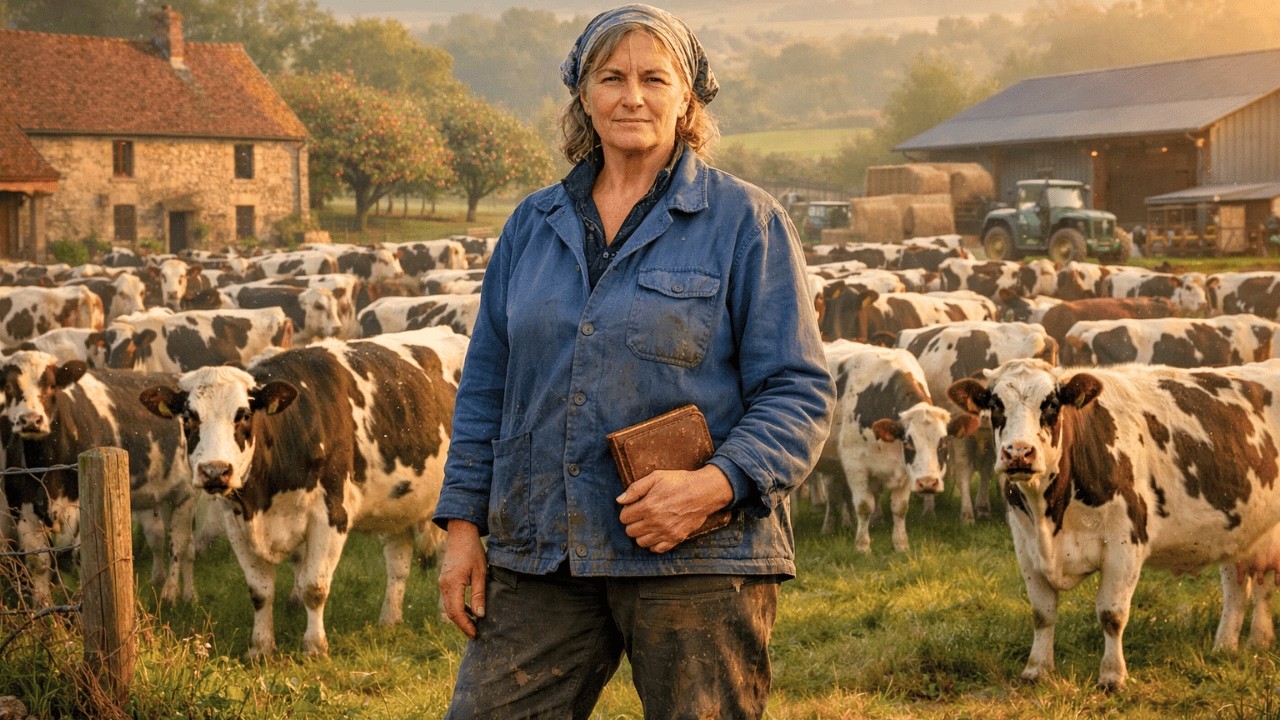Son mari mourut et lui laissa 25 vaches… Trois ans plus tard, la ferme avait doublé