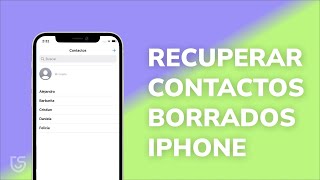 RECUPERAR IPHONEcómo recuperar contactos borrados iPhone 2023