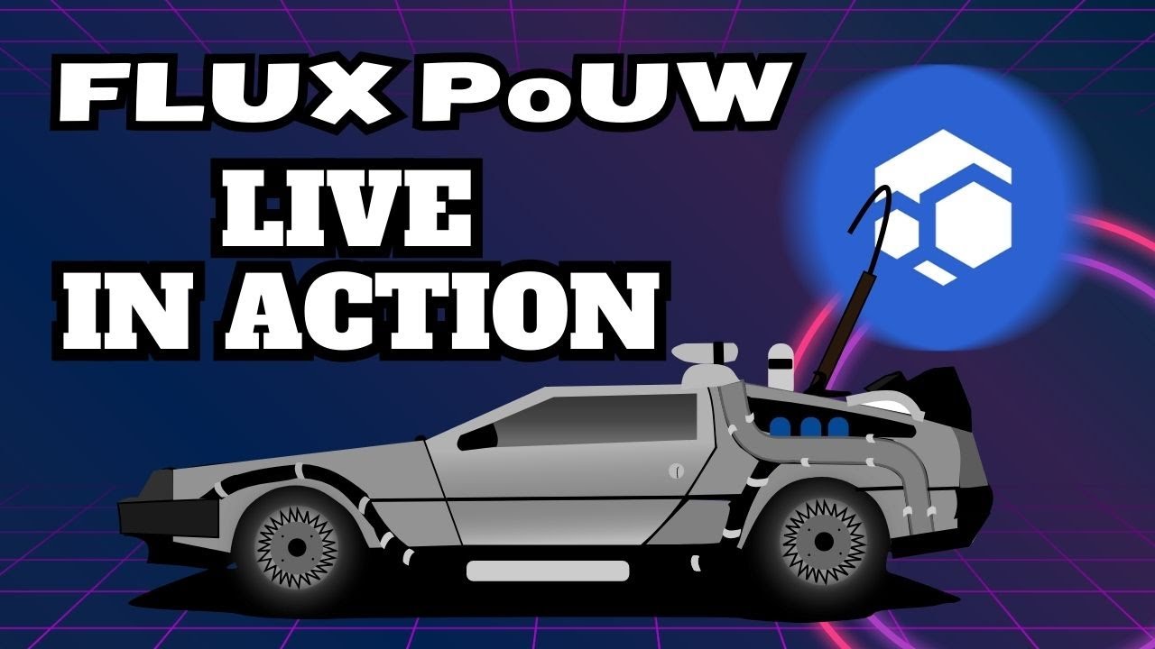 Showing PoUW with Flux at Cypherpunk!!