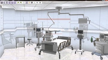 3D Space Configurator for Equipments Layout