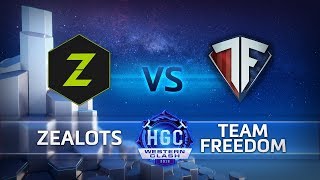 HGC 2018 Western Clash - Day 1 – Zealots vs. Team Freedom - Game 1 screenshot 5
