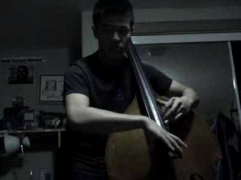 Double Bass Solo in F - Jazz/Blues