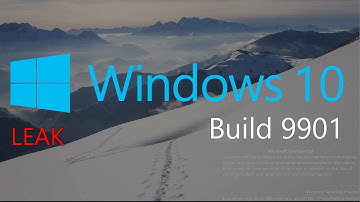 WINDOWS 10 LEAK: Build 9901 Featuring Cortana