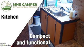 Sprinter L4H3 Campervan Conversion - E12 - Building Our Kitchen With a Worktop Extension