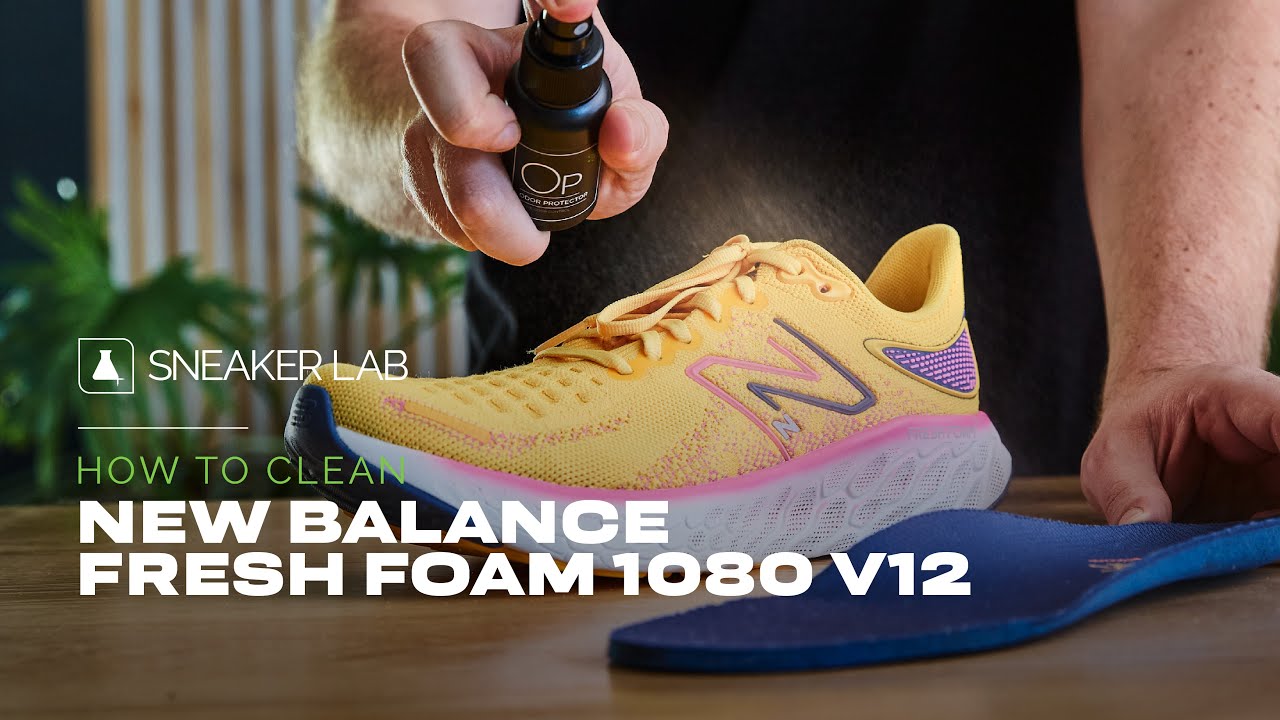 How To Clean New Balance 1080v12 -