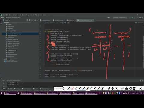 PYTHON SERIES Find Minimum and Maximum using Divide and Conquer method ...