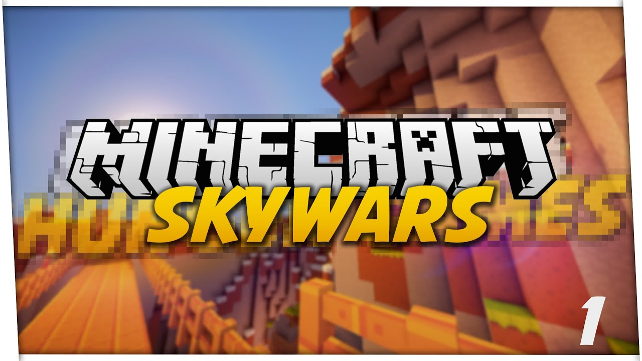 Minecraft SKY WARS! #1 "CANDYLAND" (Mineplex Skywars Server Game) - YouTube