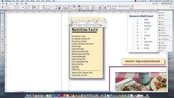 InDesign Chapter 05 Tabs and Tables Video 2