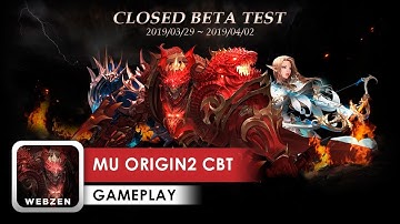 MU ORIGIN2 CBT Gameplay HD (iOS & Android)