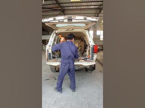 How to fix misaligned door Toyota Land cruiser #car #lexuslx570 #