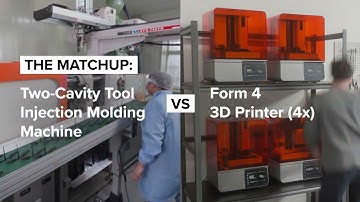 Formlabs Form 4 Outperforms Injection Moulding in Speed and Precision