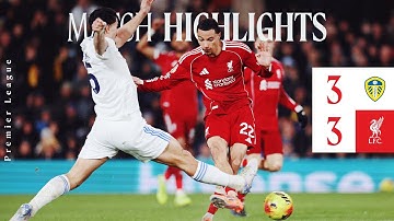 Hoogtepunten: Leeds United 3-3 Liverpool | Gedeelde punten dankzij snelle dubbel van Ekitike