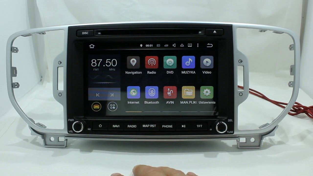 Radio DVD GPS Navigation system for KIA SPORTAGE IV