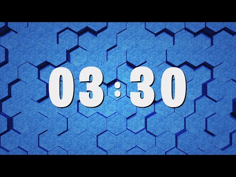 3 min 30 sec of building music (+ timer)