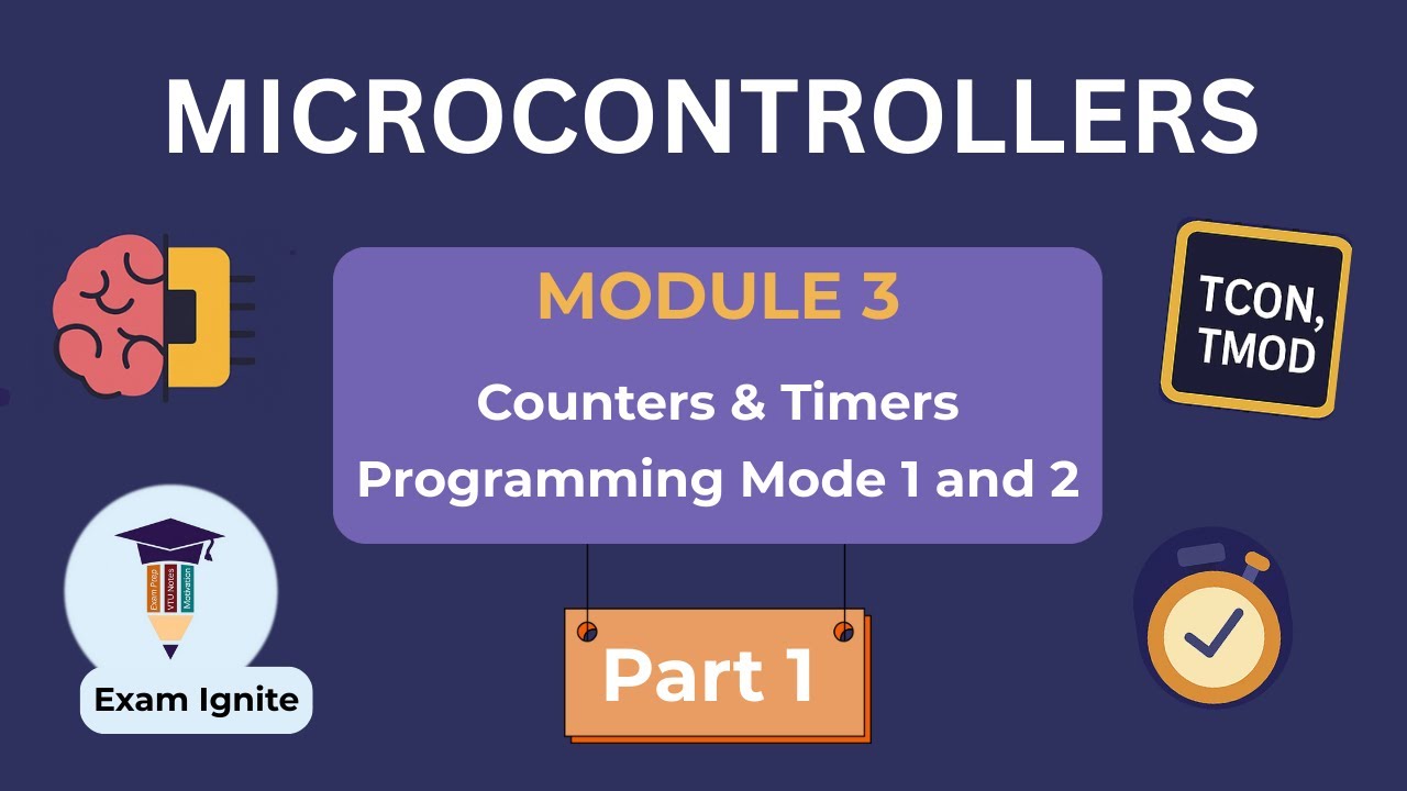Microcontrollers | MC | Module 3 | Part 1 | VTU BEC405A | Important ...