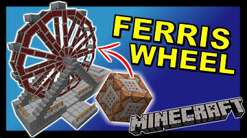 [1.15 Vanilla Minecraft] Working Ferris Wheel - One Structure Command