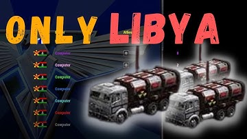 Red Alert 2 | Played all Libya Players | 8 Brutal Player Map | Yuri