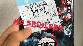 I saw the Demon Slayer (Kimetsu no Yaiba) Movie