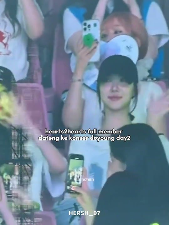 dateng semua ke konser doyoung😆🤏🏻 udh akrab bgt sama doy #doyoung #nct127 #hearts2hearts #h2h