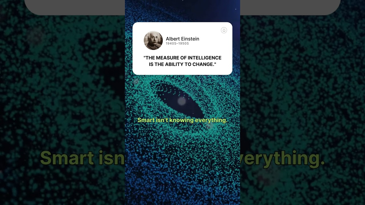 Change = Intelligence | Einstein’s Timeless Truth