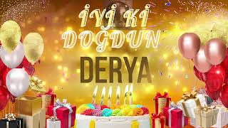 DERYA - Doğum Günün Kutlu Olsun Derya