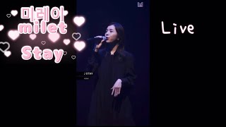 미레이(milet)-Stay(가사,독음,해석)Live