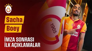 Yuvasına Dönen Sacha Boeyden Imza Töreni Sonrası Ilk Açıklamalar
