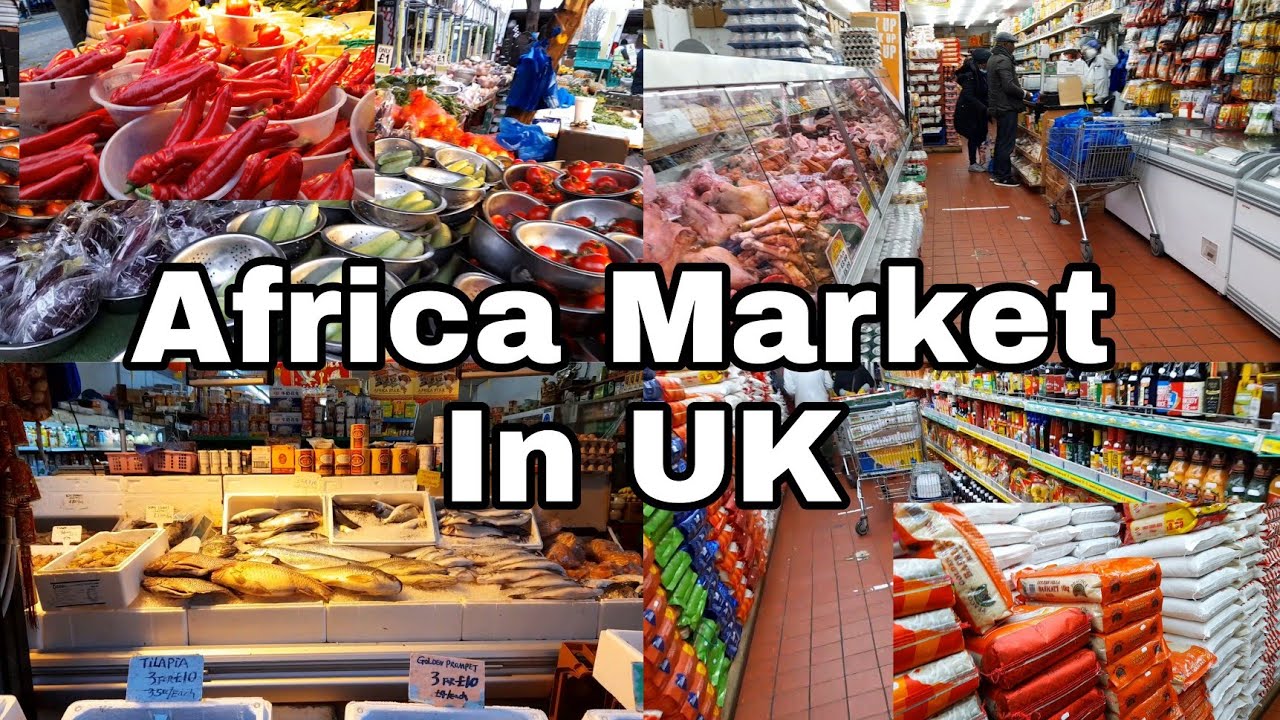 Living in UK | Africa Market In London UK | Shop With Me Vlogmas Day 16