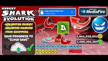 How to Hack Hungry Shark Evolution for Diamond and Coins to Cloud Save Data