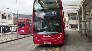 Express Bus London Route 607 now AKA Superloop SL8 | Enviro 400 Metroline TE950