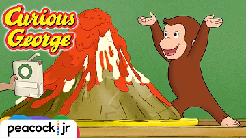 George's Science Fair Eruption! 🌋 | CURIOUS GEORGE