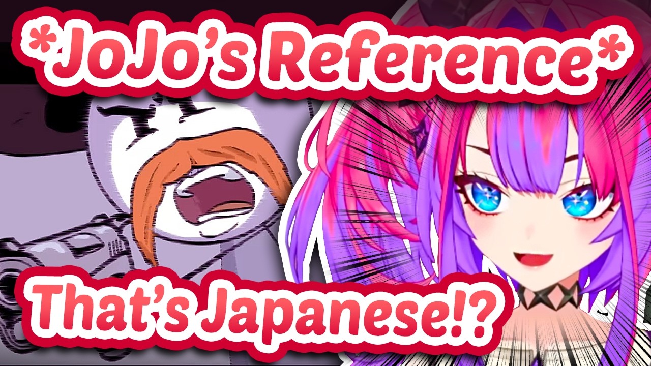 Vivi Was Caught Off-Guard By Broken Japanese In Henry Stickmin's Jojo's Reference 【ENG Sub Hololive】