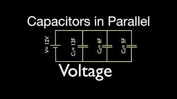 Capacitors (9 of 11) in Parallel, Calculating Voltage Drop