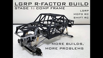 SCX24: LGRP R-FACTOR & COMP FRAME BUILD - STAGE 1: MR24 TRANSMISSION, SUPER 8s, SHIFT RC NANO M