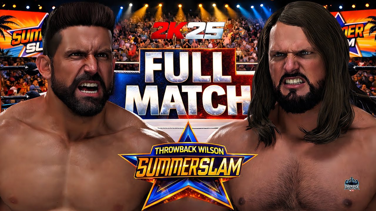 WWE Throwback Wilson: FULL MATCH - Zack Ryder vs. AJ Styles | SummerSlam, February 26, 2026
