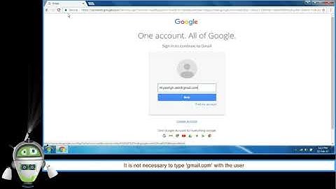 Chapter 9 - Working with E-mail Part 3 - Sign in to your E-mail Account | Class 5 Computer