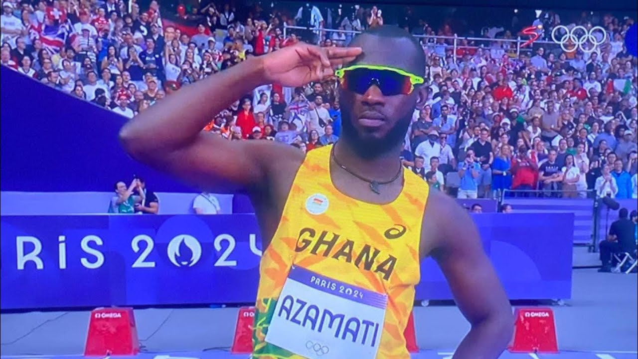 OLYMPICS 2024🇬🇭GHANA BENJAMIN AZAMATI & SAMINU IN MEN’S 100M…BLACK STARS NEWS