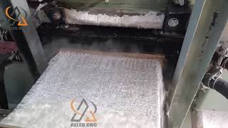 Continuous casting line testing (pure aluminum)