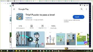 Cách tải Thief Puzzle to pass a level trên Máy tính, Laptop Windows PC mượt screenshot 4