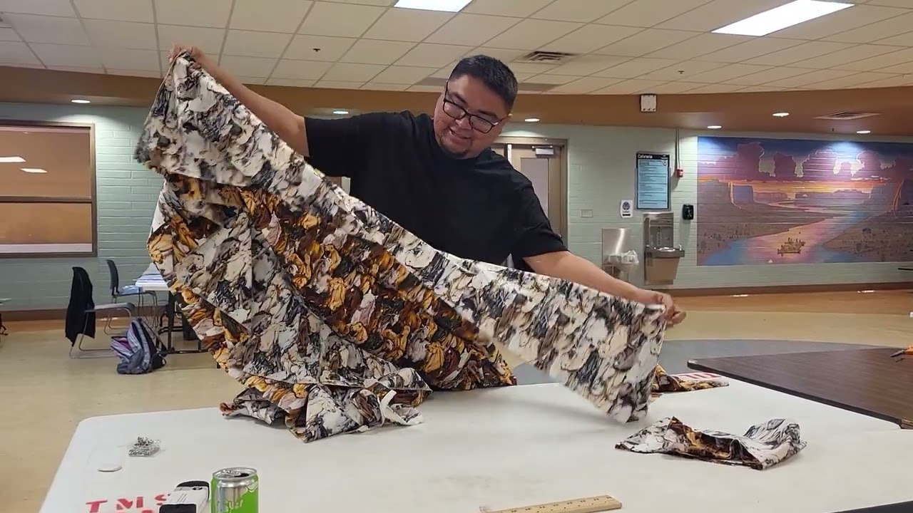 Navajo Skirt Making part 3