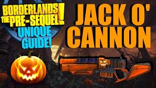 Borderlands: The Pre-Sequel! "Jack o' Cannon" Special Halloween Shotgun Guide!