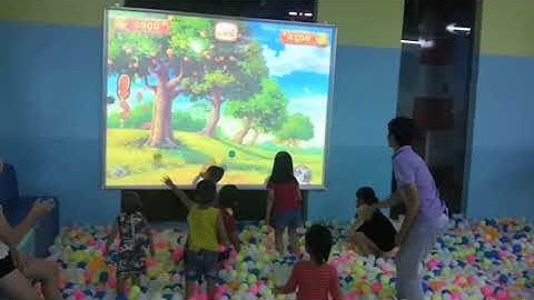 Trò Chơi Cảm Ứng Ném Bóng Tương Tác Khu Vui Chơi_  Lh : 0964 251 256