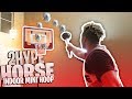 INDOOR MINI-HOOP HORSE WITH 2HYPE!!!