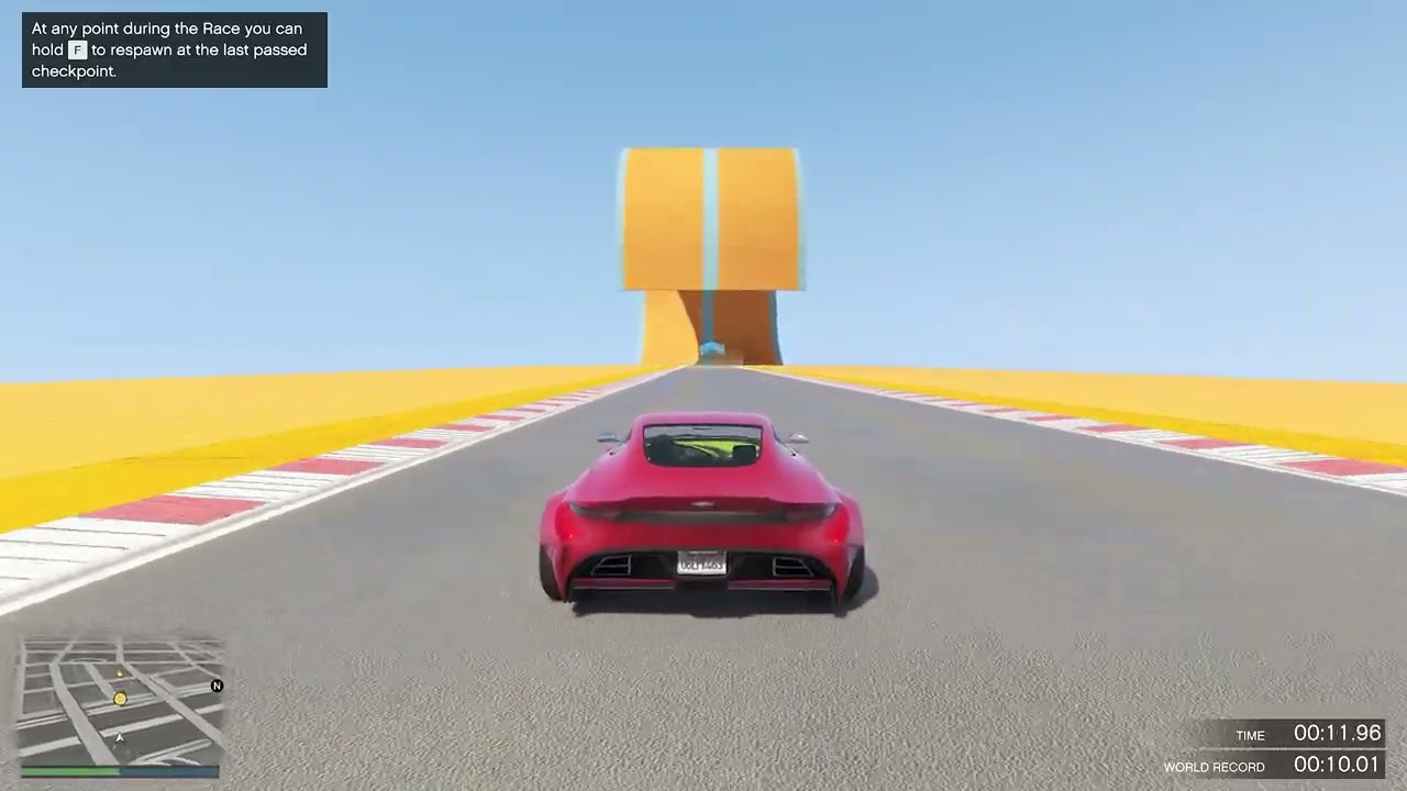 Stunt Race - Big Drop by Rockstar Games in GTA 5 Online | RexRia Gamers