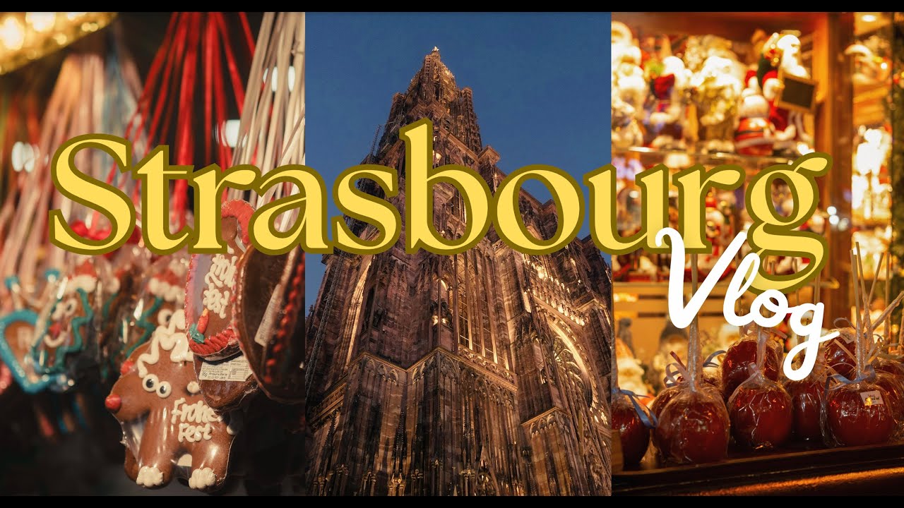 Avrupa’nın En Güzel Noel Pazarı mı? 🎄 Strasbourg Vlog