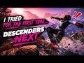 I Tried Descenders Next for the First Time… Big Mistake 😂